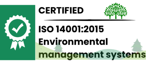 NIRAWARE® ISO 14001:2015 – Environmental Management System Certificate